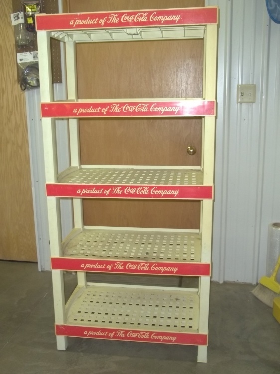 lot 277 image: Vintage Coca-Cola Shelf