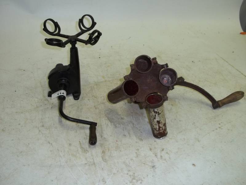 lot 114 image: Pair of table centrifuge