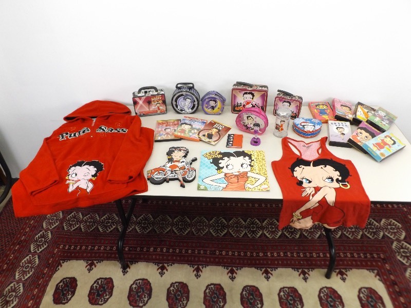lot 24 image: Lot of Misc. Betty Boop Collectibles