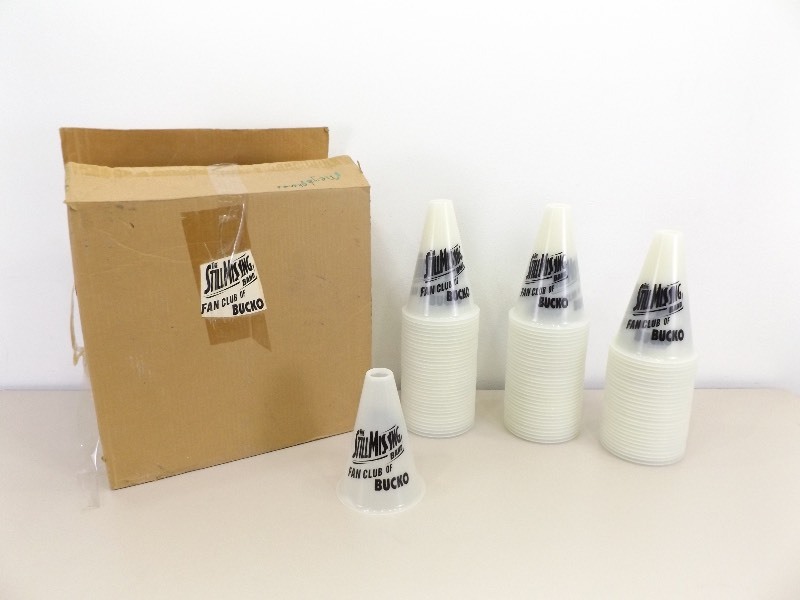 lot 30 image: Lot of Advertising Blow Horns for BUCKO Cincinnati Band