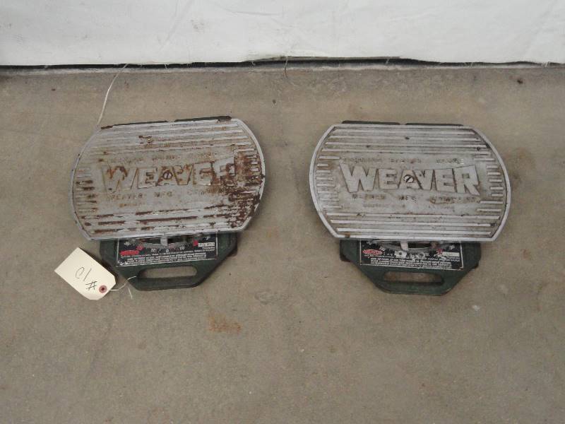 2 -Weaver Turning Radius Gauges