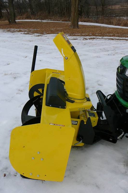 John Deere X730 Lawn Mower w/ Cab,Snow Blower, Thatcher, Bagger John