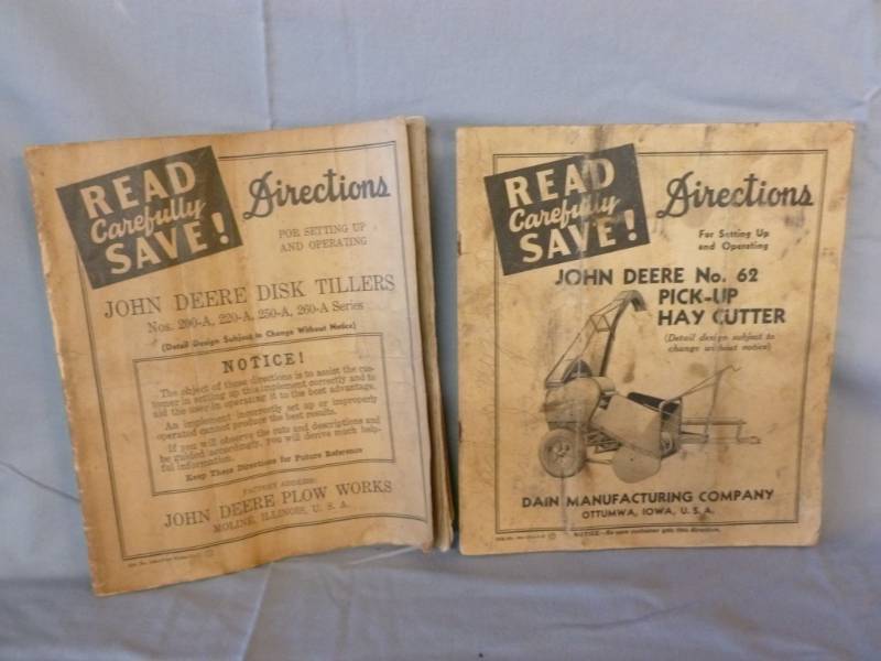 lot 30 image: Vintage Manuals