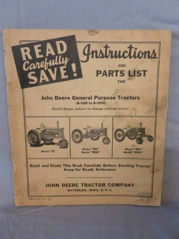 lot 31 image: Vintage Manual