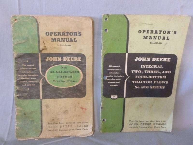 lot 138 image: Vintage Manuals