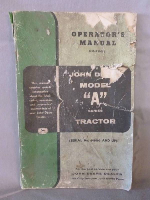 lot 139 image: Vintage Manual