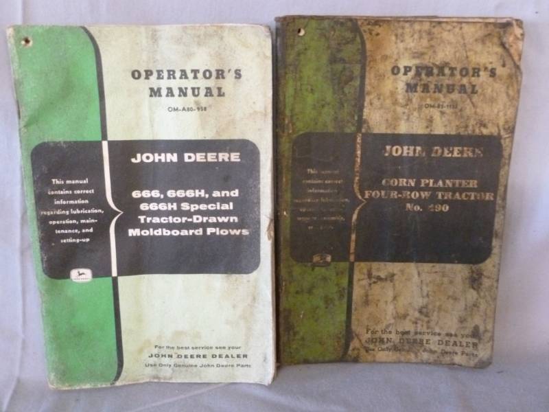 lot 142 image: Vintage Manuals