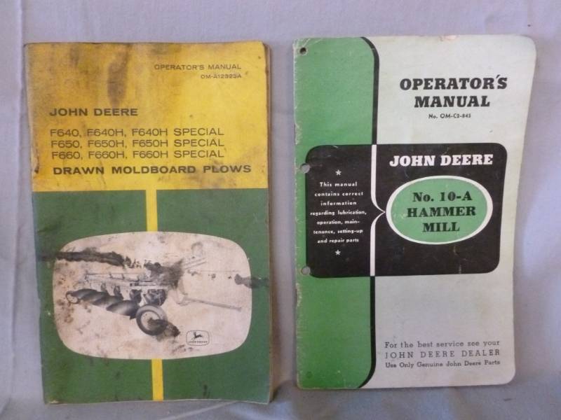 lot 143 image: Vintage Manuals