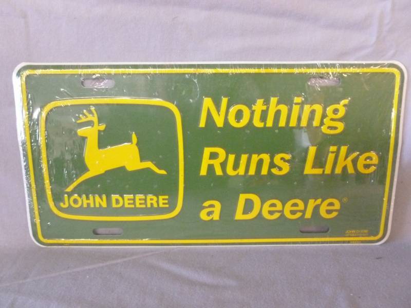 lot 148 image: John Deere Sign