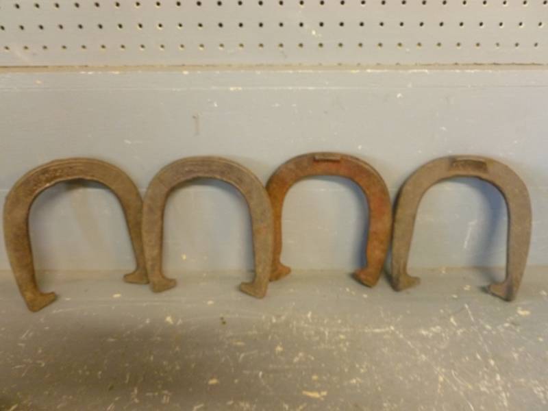 lot 180 image: Vintage Throwing Horseshoes