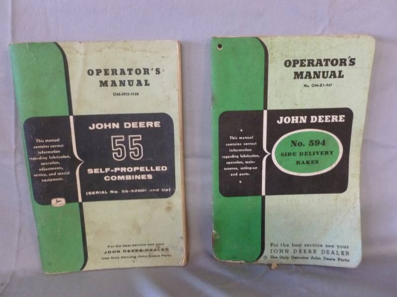 lot 208 image: Vintage Manuals