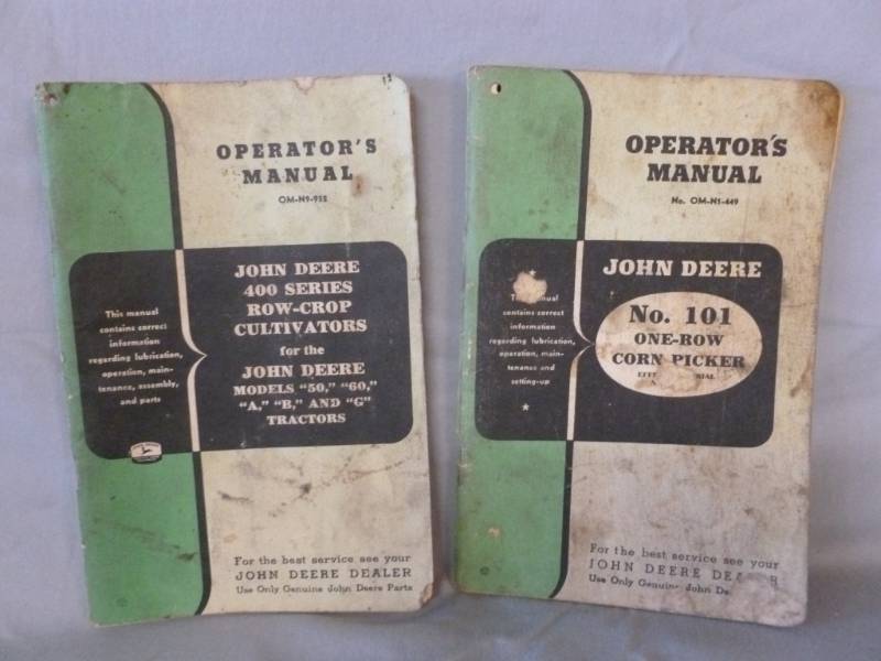 lot 212 image: Vintage Manuals
