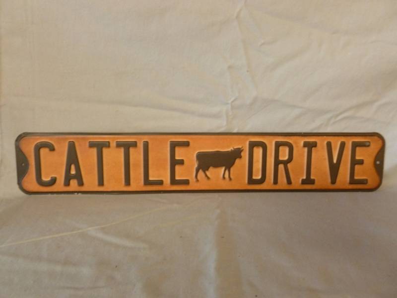 lot 218 image: Metal Sign