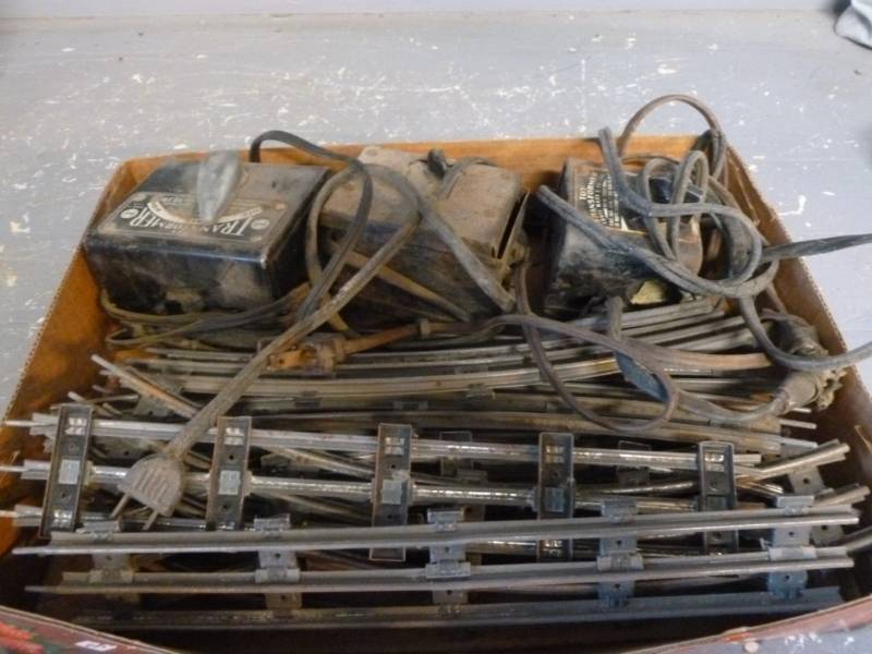 lot 244 image: Vintage Train Set Transformers