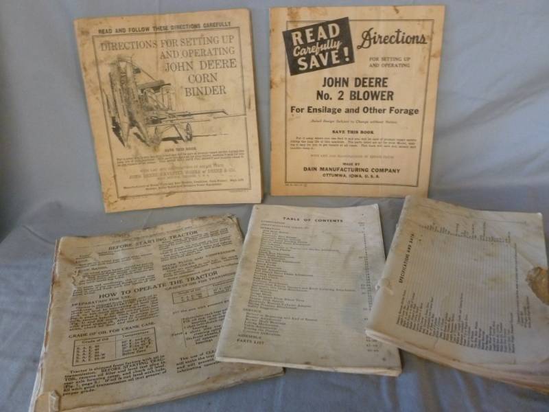 lot 280 image: Vintage Manuals