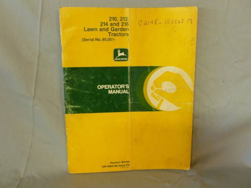 lot 293 image: Vintage Manual