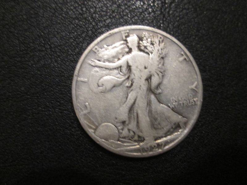 lot 18 image: 1927 S Half Dollar...