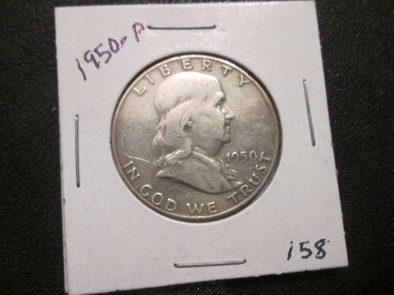 lot 34 image: 1950 P Half Dollar...