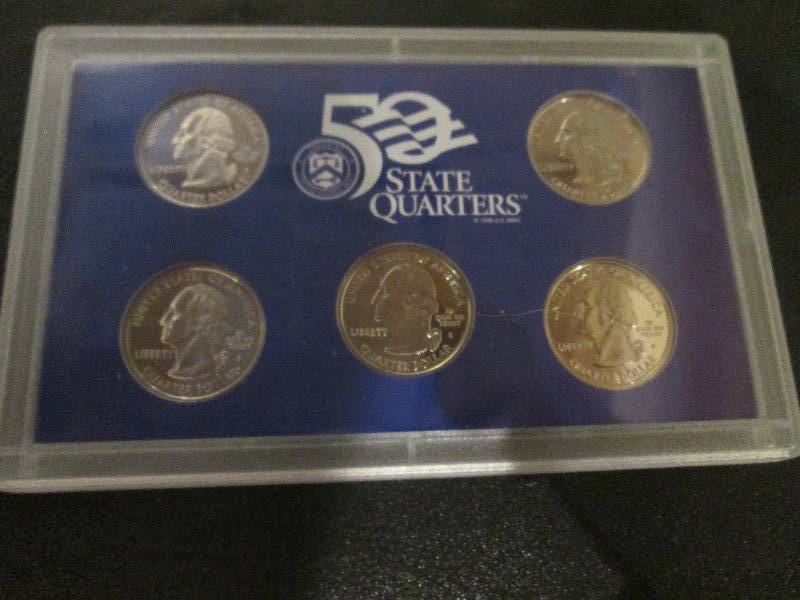 lot 55 image: 2002 S State Quarter proof set...