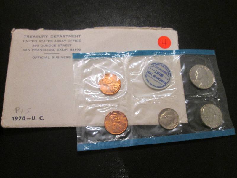 lot 56 image: 1970  Coin proof set...