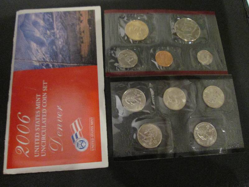 lot 61 image: 2006 D Coin proof set...