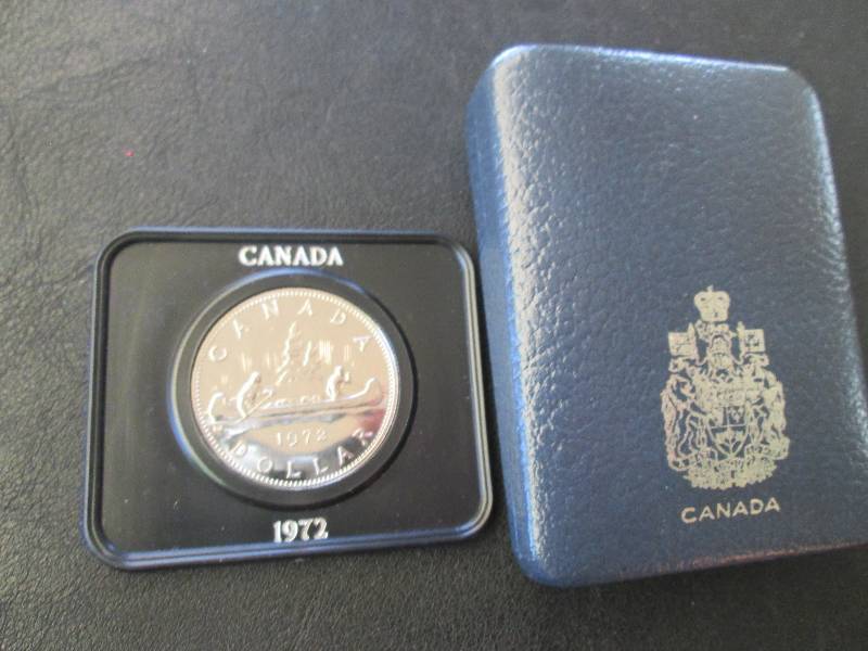 lot 69 image: 1972 Canada dollar...