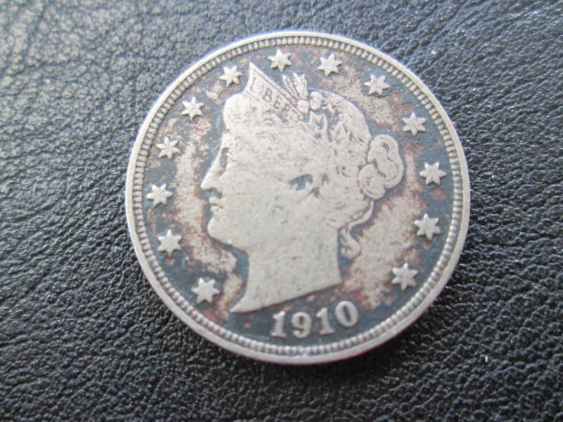 lot 96 image: 1910 Nickel...