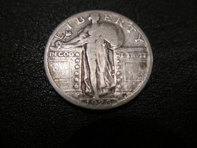 lot 126 image: 1926 VF Quarter Dollar...