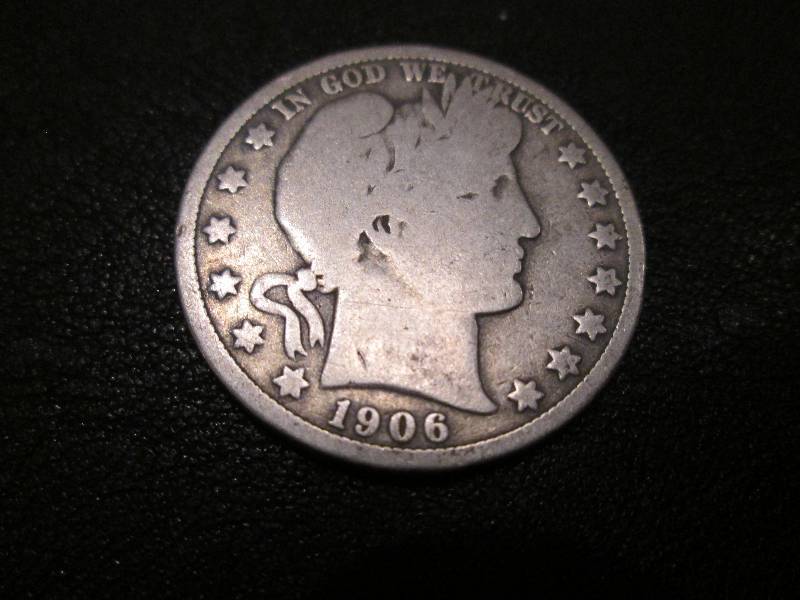 lot 129 image: 1906 Half Dollar...
