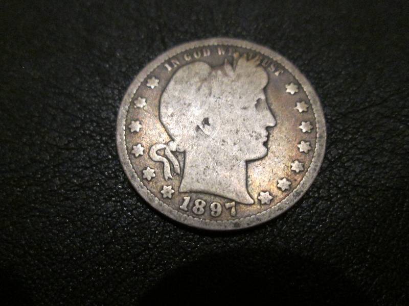 lot 133 image: 1897 Quarter Dollar...