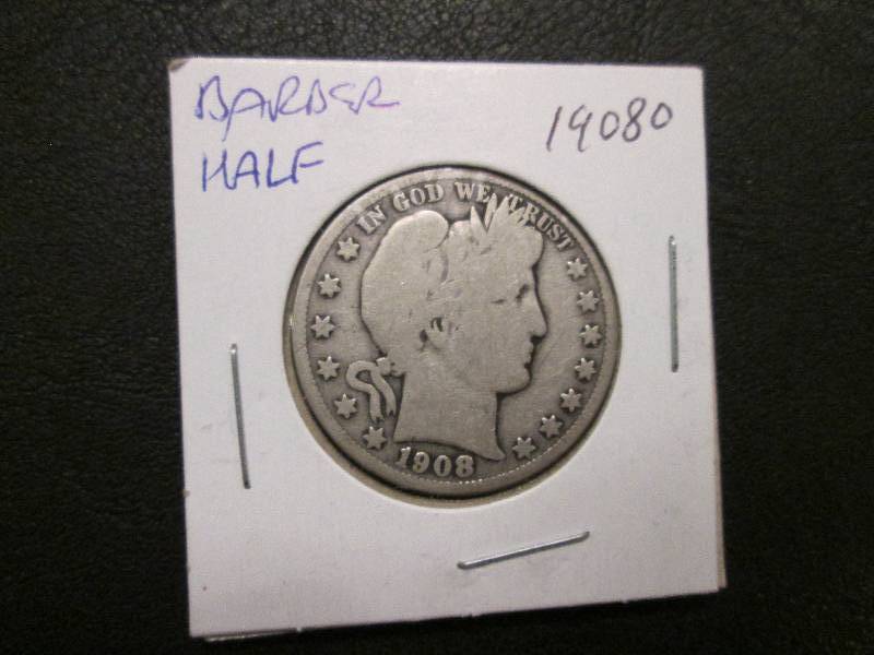 lot 139 image: 1908 O Half Dollar...