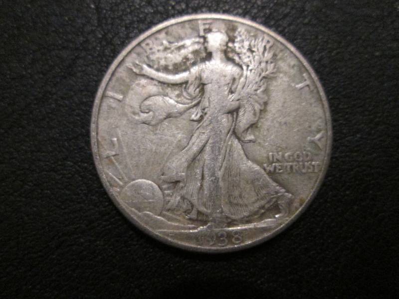 lot 141 image: 1938 Half Dollar...