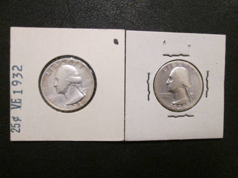 lot 142 image: 1932  1936 Quarters...