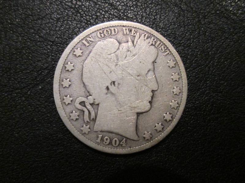 lot 143 image: 1904 Half Dollar...