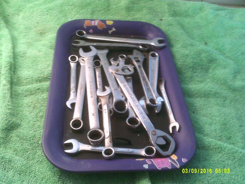 WRENCHES AND CRESENT WRENCHES
