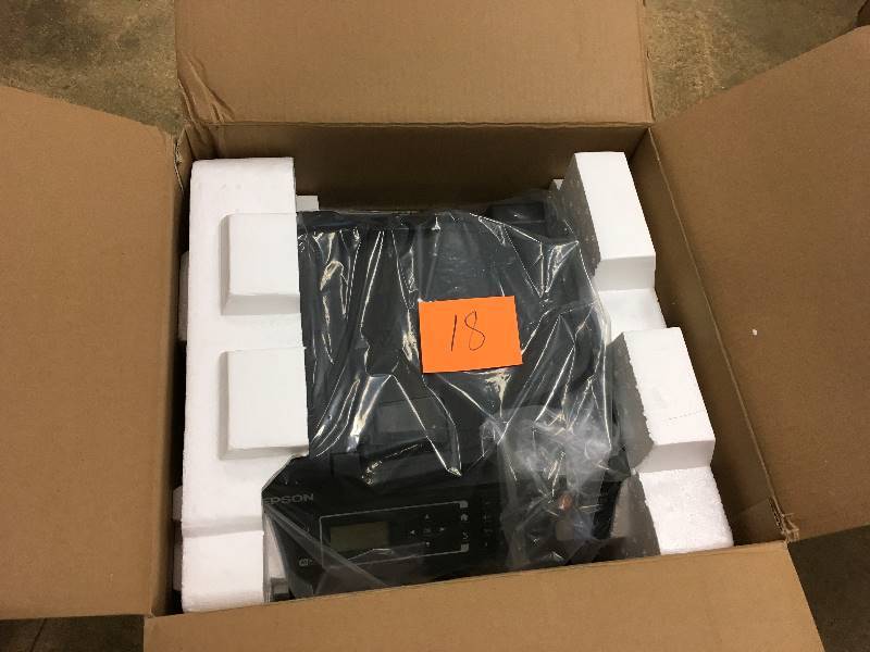 lot 18 image: Epson WorkForce WF-2750 All-in-One Wireless Color Printer CopierScanerFax Machine  open box not used