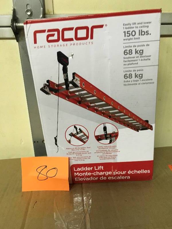 lot 80 image: Racor Ladder Lift new
