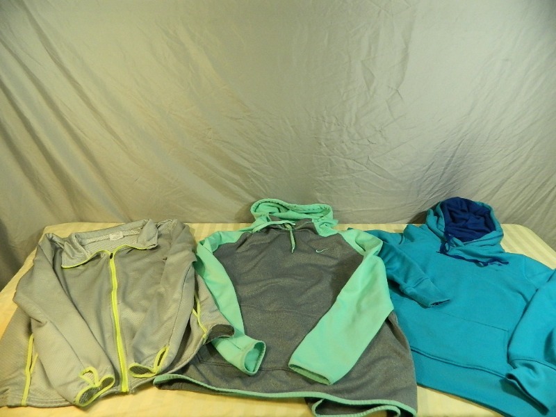 lot 13 image: 3 Womens Athletic Tops