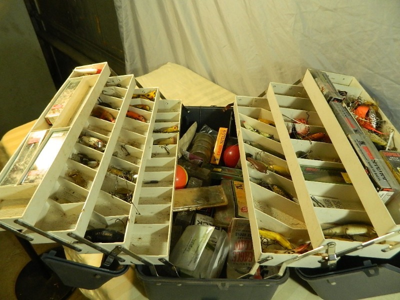 lot 16 image: Tackle Box Full of Tackle and More