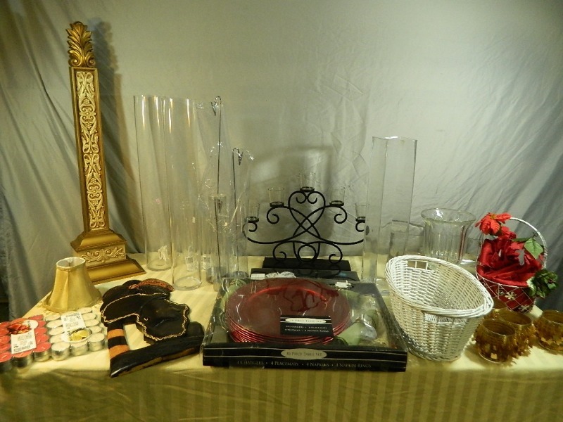 lot 87 image: New Candles, Decor, More