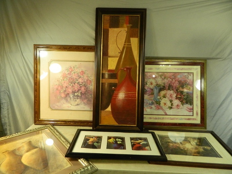 lot 113 image: 6 Framed Pictures