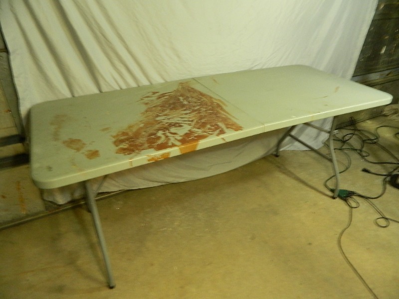 lot 122 image: Folding Poly Table