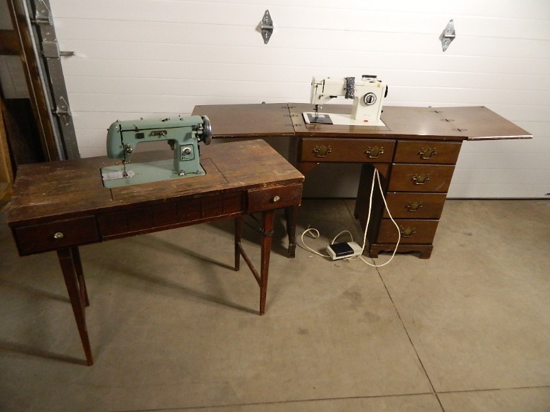 lot 134 image: Vintage Sewing Machines