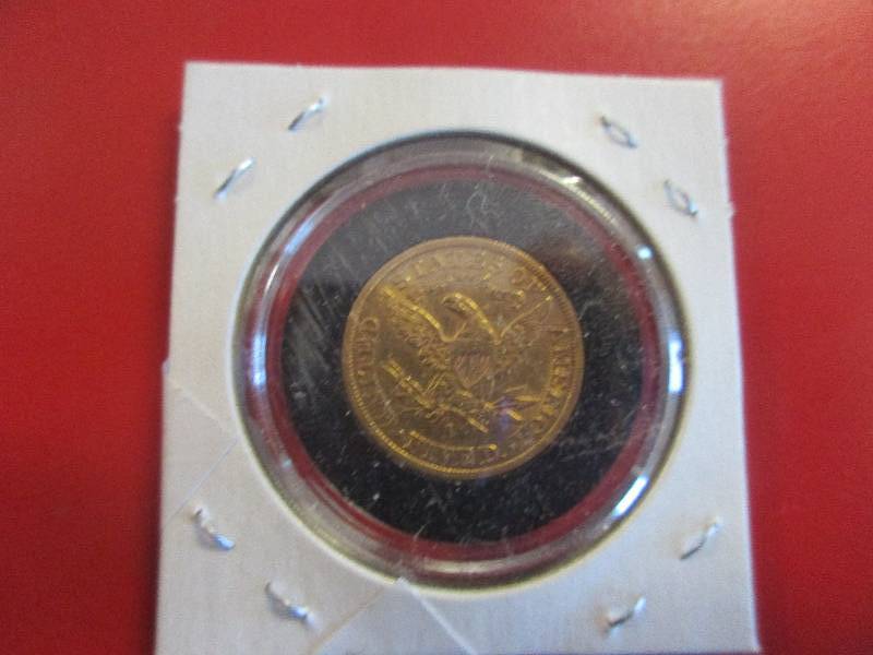 1899-S $5 Gold Quarter Eagle