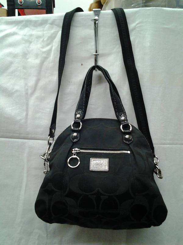 COACH Signature Handbag (Black)