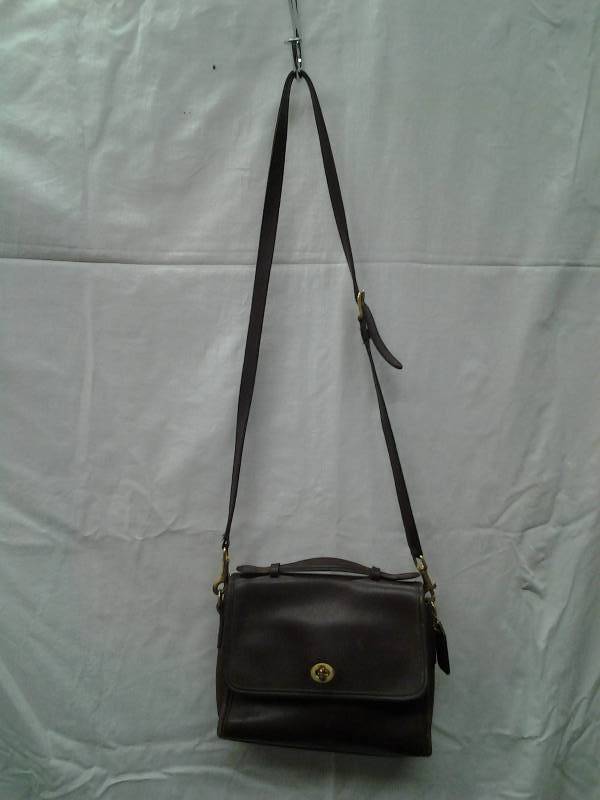 COACH Leather Handbag (Brown)