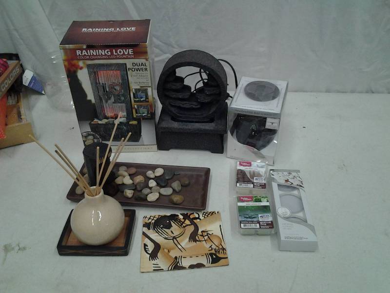 Scentsy Skull Wax Melter & Wax, Decorative Fountains, Reed Difuser, Misc