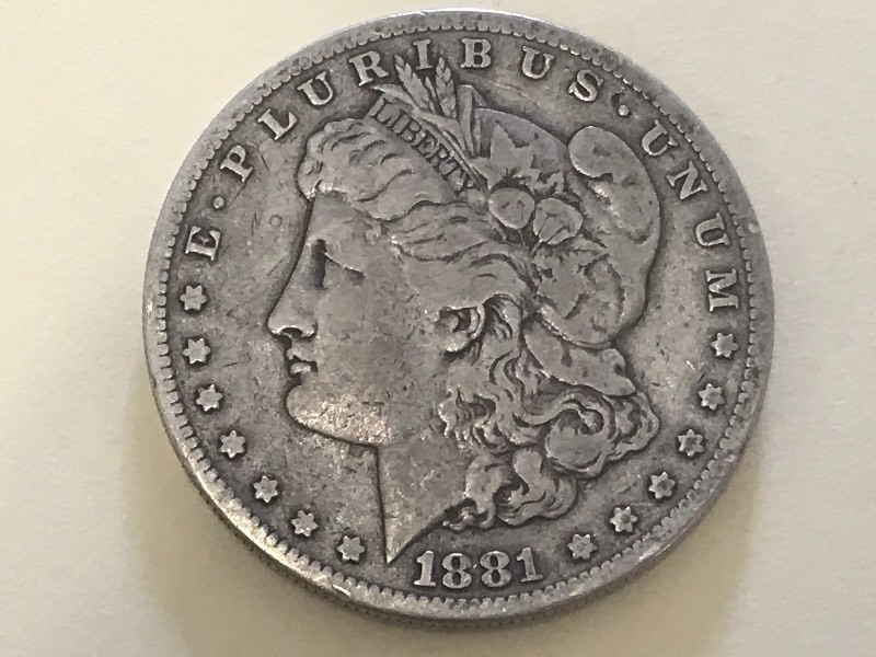 1881-S Morgan Silver Dollar ...