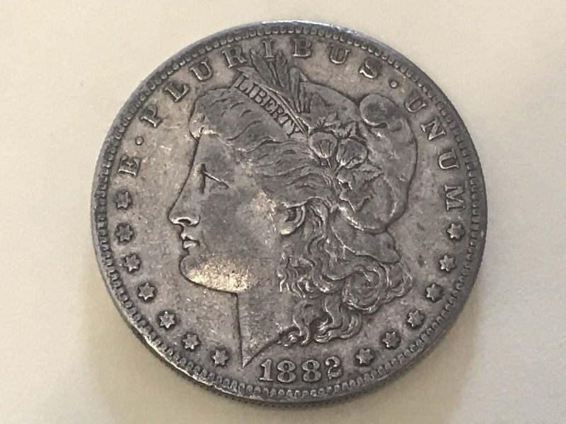 1882-S Morgan Silver Dollar ...