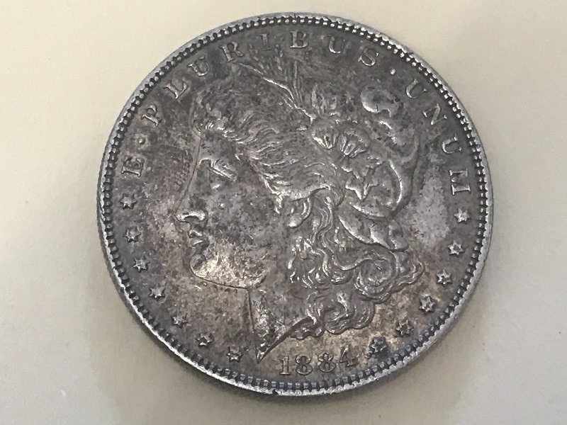 1884 Morgan Silver Dollar ...